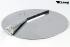 Round metal plate with spike