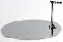 Round metal plate with spike