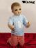 Schaufensterpuppe Baby, krabbelt