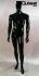 Schaufensterpuppe Schaufensterfigur mnnlich schwarz glnzend gesichtslos faceless