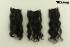 Schwarze Clip Extensions