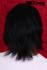 Schwarze Percke Echthaar kurzes Haar Frauenpercke echtes Haar ca 31 cm  Indian Remy Hair