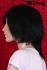 Schwarze Percke Echthaar kurzes Haar Frauenpercke echtes Haar ca 31 cm  Indian Remy Hair