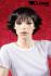 Short artificial hair wig black
