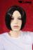 Short hair wig, black