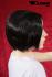 Short hair wig, black