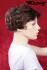 Short hair wig chestnutbrown