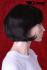 Short hair wig real hair