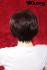 Short hair wig, violet/brown