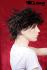 Short wig black/brown