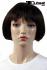 Shorthair wig brown with bangs