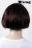 Shorthair wig brown with bangs