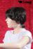 Shorthair wig darkbrown