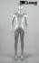 Silver Child mannequin, faceless