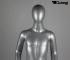 Silver Child mannequin, faceless