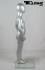 Silver Child mannequin, faceless
