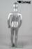 Silver Child mannequin, faceless