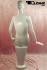 Sitting Female Mannequin, Shining White