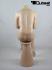 Sitting, female mannequin, skin, headless