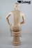 Sitting, female mannequin, skin-colored