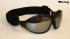 Ski and Snowboard Goggles Black, Mirrored Lenses