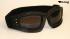 Ski and Snowboard Goggles Black, Smoke Tinted Glasses