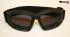 Ski and Snowboard Goggles Black, Smoke Tinted Glasses