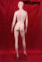 Skin colour female window mannequin