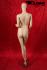 Skin coloured female window dummy
