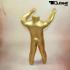 Standing child window dummy, gold