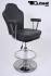 Stool for casinos, grey, Auto-return gas spring "Atlantic City"