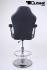 Stool for casinos, grey, Auto-return gas spring "Atlantic City"