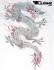 Strassmotiv Strass Hotfix Drachen 32x49cm Bgelbild Applikation Strasssteine fr Kleidung