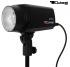 Studioblitz Set Fotostudio Schirme und diverse Filter ,Stativ gefedert, "Galaxis"