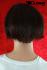 Stylish, brown wig short hairstyle