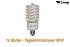 Tageslichtlampe 50W=250W, Spiral-Tageslichtlampe entspricht 250W