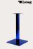 Tischgestell 105 cm, Tischfu, Saphir, blaues Gestell, quadratischer Fu, "Saphir"