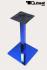 Tischgestell 105 cm, Tischfu, Saphir, blaues Gestell, quadratischer Fu, "Saphir"