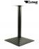 Tischgestell 105 cm Tischfu schwarzes Gestell quadratischer Fu mit Stufen Modell Magdeburg mit verstellbaren Bodengleitern
