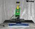 Transfer press swivelling with two contact surfaces