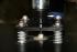 Transfer press swivelling with two contact surfaces