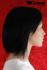 trendy, black wig for women