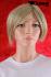 Trendy blond wig short hair cut