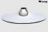 Trompetenfu/Basis chrome mit gummiertem Kratzschutz ideal fr Barhocker 39 cm