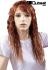 Wavy redblond hair wig