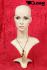 Weibliche B�ste aus Kunststoff