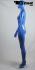 Weibliche faceless Schaufensterpuppe blau