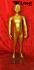 Weibliche Kinder Schaufensterpuppe Mdchen gold Schaufensterfigur Mannequin