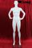 Weibliche Schaufensterfigur wei glnzend Schaufensterpuppe Mannequin