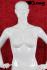Weibliche Schaufensterfigur wei glnzend Schaufensterpuppe Mannequin